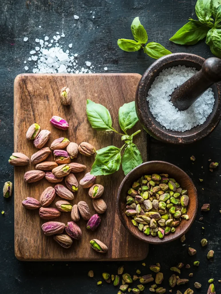 Pistachio Butter – 7 Powerful Reasons to Love This Creamy Spread 7 Raw and roasted pistachios with salt