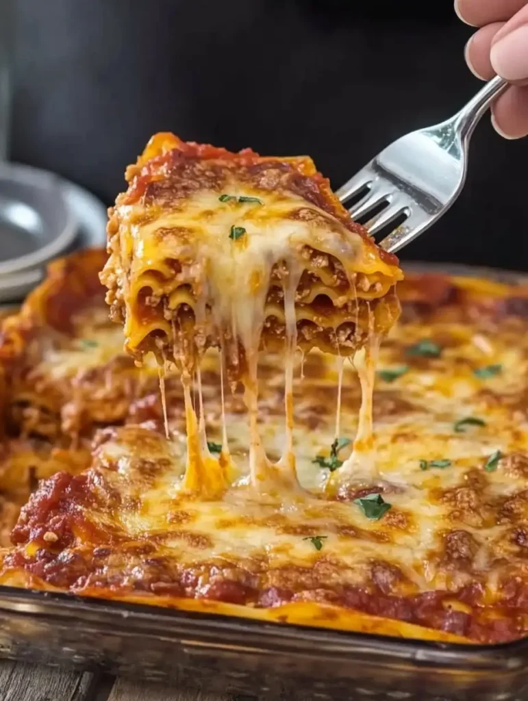 Ramen Lasagna Recipe: The Ultimate Fusion Feast You Need to Try 9 cheesy ramen lasagna served on a plate