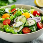 Miracle Salad Dressing – Creamy, Fresh & Mayo-Free Perfection 8 salad dressed with miracle salad dressing